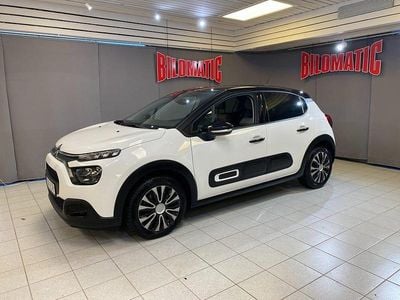 Vit Begagnad 2024 Citroën C3 Shine Halvkombi | 149 900 kr (Bra pris)