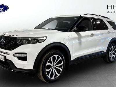 Begagnad Ford Explorer ST-Line 457 HK (336 kW) 2020 Vit SUV