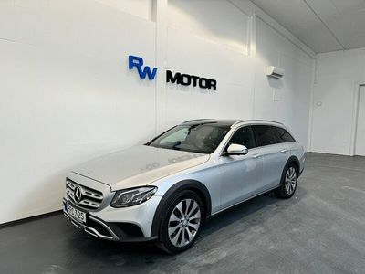 begagnad Mercedes E220 4M All-Terrain D-värm Pano Burmester 360