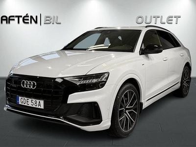 Vit Begagnad 2019 Audi Q8 S-Line SUV | 599 900 kr (Bra pris)