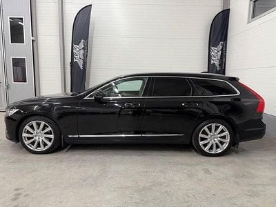 Svart Begagnad 2018 Volvo V90 Inscription Kombi | 299 900 kr (Marknadspris)