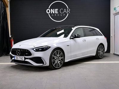 Begagnad Mercedes C43 AMG AMG 408 HK (300 kW) 2022 Vit Kombi
