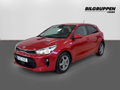 Begagnad Kia Rio 84 HK (61 kW) 2019 Röd Halvkombi