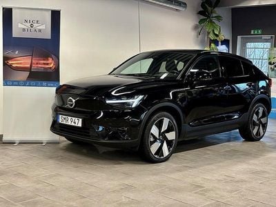 Svart Begagnad 2022 Volvo C40 Ultimate SUV | 369 000 kr (Marknadspris)