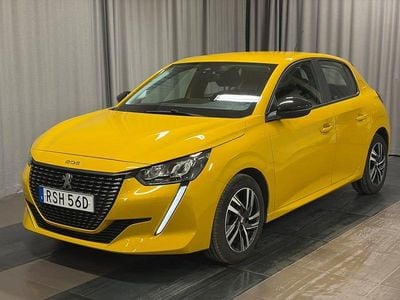 Gul Begagnad 2022 Peugeot 208 Active Halvkombi | 129 800 kr (Marknadspris)