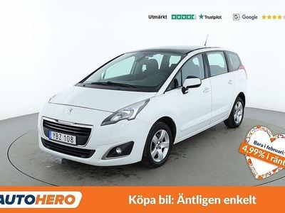 Vit Begagnad 2016 Peugeot 5008 Active Kombi | 99 000 kr