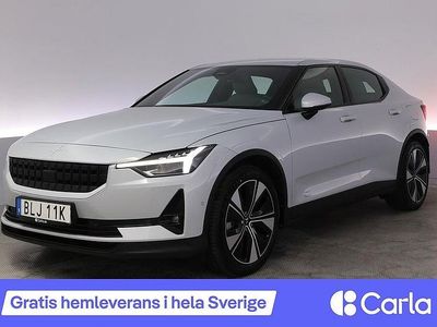 Silver Begagnad 2022 Polestar 2 Pilot-lite Halvkombi | 297 990 kr (Bra pris)