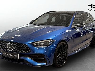 Blå Begagnad 2021 Mercedes C220 Kombi | 479 900 kr