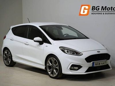 Begagnad Ford Fiesta ST-Line 101 HK (74 kW) 2018 Vit Halvkombi