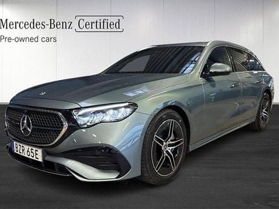 Grön Begagnad 2025 Mercedes E300 AMG line | 599 000 kr