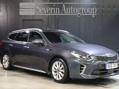 Grå Begagnad 2016 Kia Optima GT-Line Kombi | 124 900 kr (Lite dyr)