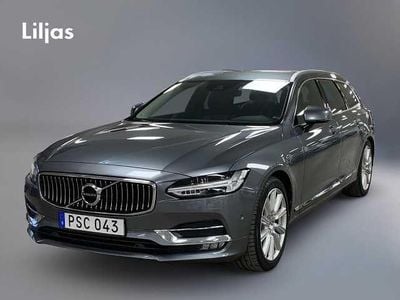 Grå Begagnad 2017 Volvo V90 Inscription Kombi | 259 000 kr (Marknadspris)