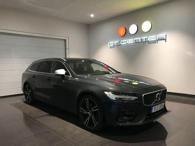 Grå Begagnad 2017 Volvo V90 R-Design Kombi | 279 900 kr (Lite dyr)