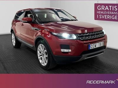 begagnad Land Rover Range Rover evoque AWD Pure Skinn Välservad 2012, SUV