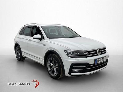 Begagnad VW Tiguan R-line 190 HK (139 kW) 2018 Vit SUV