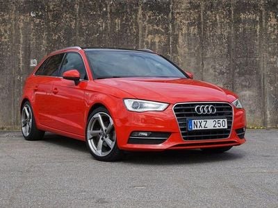 Röd Begagnad 2013 Audi A3 S-Line Halvkombi | 144 900 kr (Lite dyr)