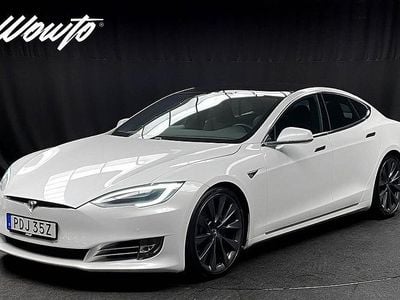 Vit Begagnad 2020 Tesla Model S Long Range AWD Halvkombi | 439 800 kr (Dyr)