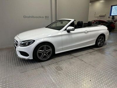 Begagnad Mercedes C180 AMG line 157 HK (115 kW) 2017 Vit Cab
