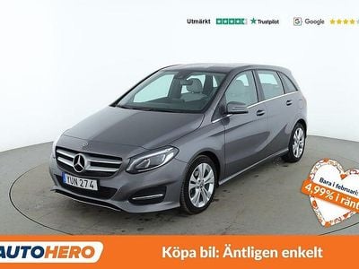 Begagnad Mercedes B180 124 HK (91 kW) 2017 Grå Minibuss