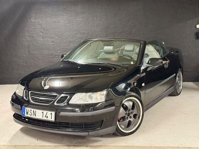 Svart Begagnad 2005 Saab 9-3 Cabriolet Linear Cab | 109 900 kr