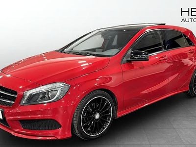Röd Begagnad 2015 Mercedes A200 AMG Halvkombi | 179 900 kr (Marknadspris)