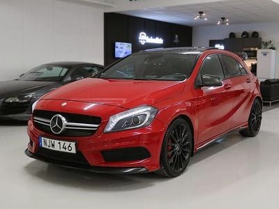 Begagnad Mercedes A45 AMG AMG 360 HK (264 kW) 2013 Röd