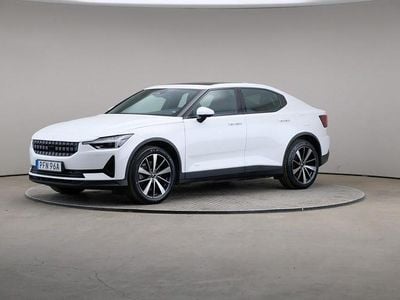 Begagnad Polestar 2 Plus 200 kW (272 HK) 2021 Vit Halvkombi