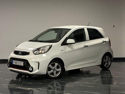 Begagnad Kia Picanto 86 HK (63 kW) 2016 Vit Halvkombi