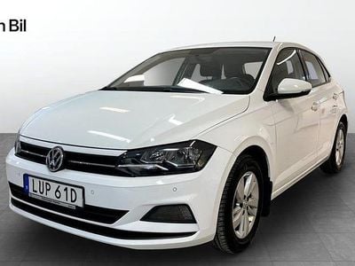Begagnad VW Polo 95 HK (69 kW) 2019 Vit Halvkombi