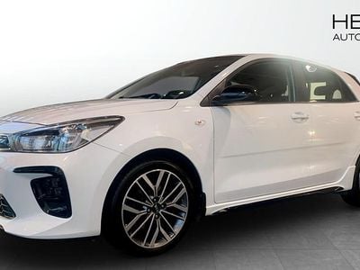 Vit Begagnad 2018 Kia Rio GT-Line Halvkombi | 129 000 kr (Marknadspris)