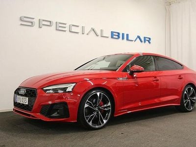 Begagnad Audi A5 Sportback S-Line 265 HK (194 kW) 2020 Tangoröd metallic Halvkombi