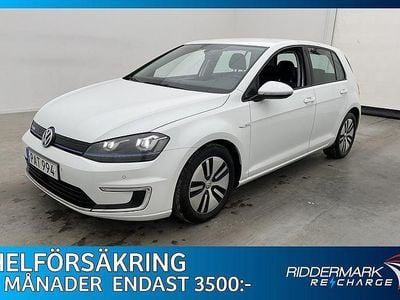 Begagnad VW e-Golf 85 kW (116 HK) 2014 Vit Halvkombi