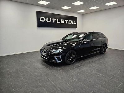Begagnad Audi A4 S-Line 204 HK (150 kW) 2021 Svart Kombi