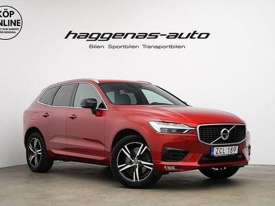 Röd Begagnad 2018 Volvo XC60 R-Design SUV | 349 000 kr (Marknadspris)