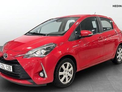 Röd Begagnad 2018 Toyota Yaris | 129 000 kr (Lite dyr)