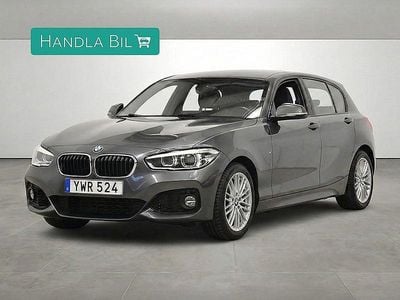 Begagnad BMW 118 M Sport 136 HK (100 kW) 2018 Grå Halvkombi