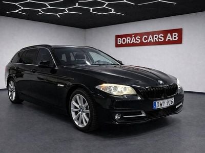 Svart Begagnad 2013 BMW 520 Kombi | 99 900 kr (Marknadspris)