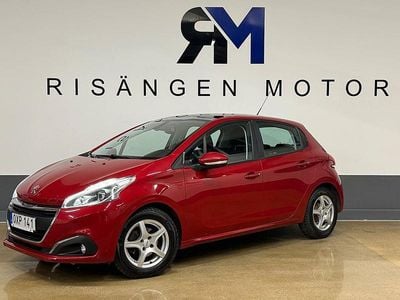Begagnad Peugeot 208 82 HK (60 kW) 2015 Röd Halvkombi