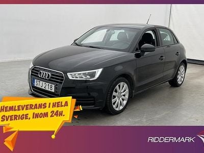 Svart Begagnad 2016 Audi A1 Sportback Proline Halvkombi | 109 800 kr (Marknadspris)