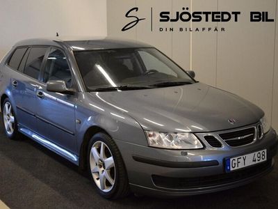 begagnad Saab 9-3 SportCombi 2.0 T Linear 175HK DRAG HALVSKINN ELSTOL