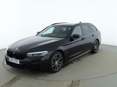 Begagnad BMW 520 M Sport 201 HK (147 kW) 2023 Svart Kombi