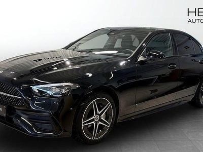 Begagnad Mercedes C300 AMG line 204 HK (150 kW) 2023 Svart Sedan
