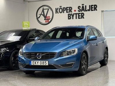 Blå Begagnad 2014 Volvo V60 Momentum Kombi | 144 900 kr (Marknadspris)