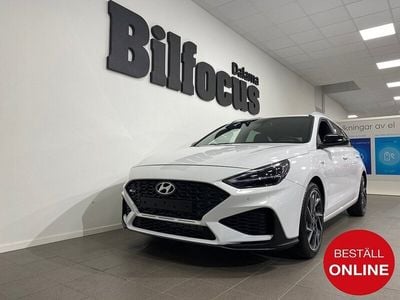 Begagnad Hyundai i30 N Line 160 HK (117 kW) 2020 Vit Halvkombi