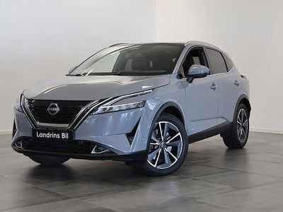 Ljusgrå Begagnad 2023 Nissan Qashqai Tekna+ SUV | 339 900 kr (Marknadspris)