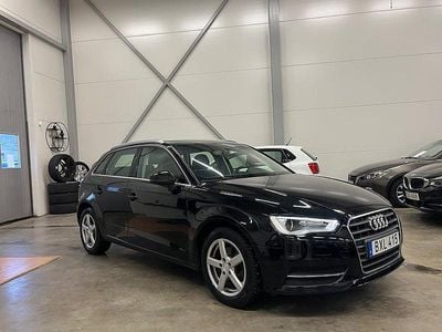 Svart Begagnad 2014 Audi A3 Sportback Attraction Halvkombi | 114 900 kr (Marknadspris)