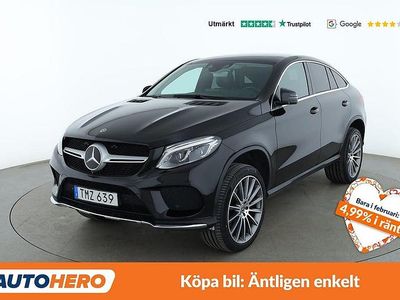 Begagnad Mercedes GLE350 AMG line 261 HK (191 kW) 2018 Svart Sportkupé
