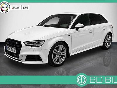 Vit Begagnad 2017 Audi A3 S-Line Halvkombi | 169 900 kr (Lite dyr)