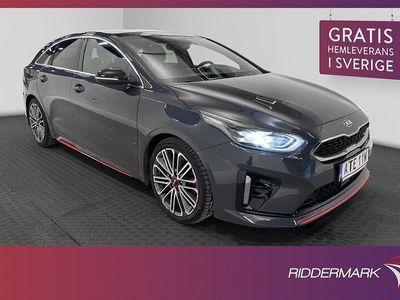 begagnad Kia Ceed GT ProGT 1.6 204hk Pano B-kamera JBL Alcantara Nav