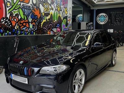 Svart Begagnad 2015 BMW 520 M Sport Kombi | 135 000 kr (Dyr)